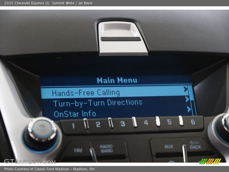 Summit White / Jet Black 2015 Chevrolet Equinox LS