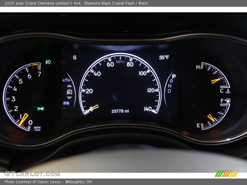 Diamond Black Crystal Pearl / Black 2020 Jeep Grand Cherokee Limited X 4x4