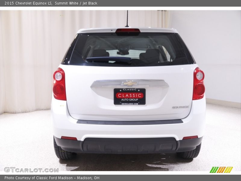 Summit White / Jet Black 2015 Chevrolet Equinox LS