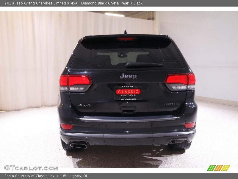 Diamond Black Crystal Pearl / Black 2020 Jeep Grand Cherokee Limited X 4x4