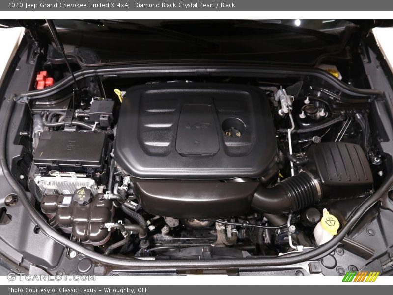 Diamond Black Crystal Pearl / Black 2020 Jeep Grand Cherokee Limited X 4x4