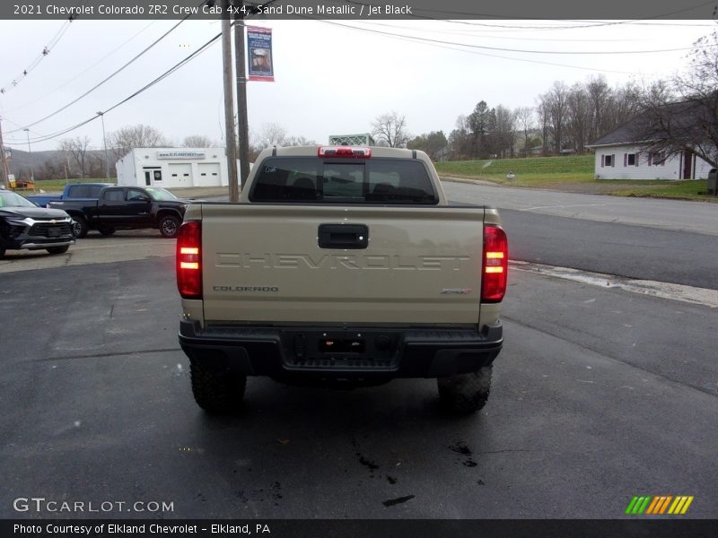 Sand Dune Metallic / Jet Black 2021 Chevrolet Colorado ZR2 Crew Cab 4x4