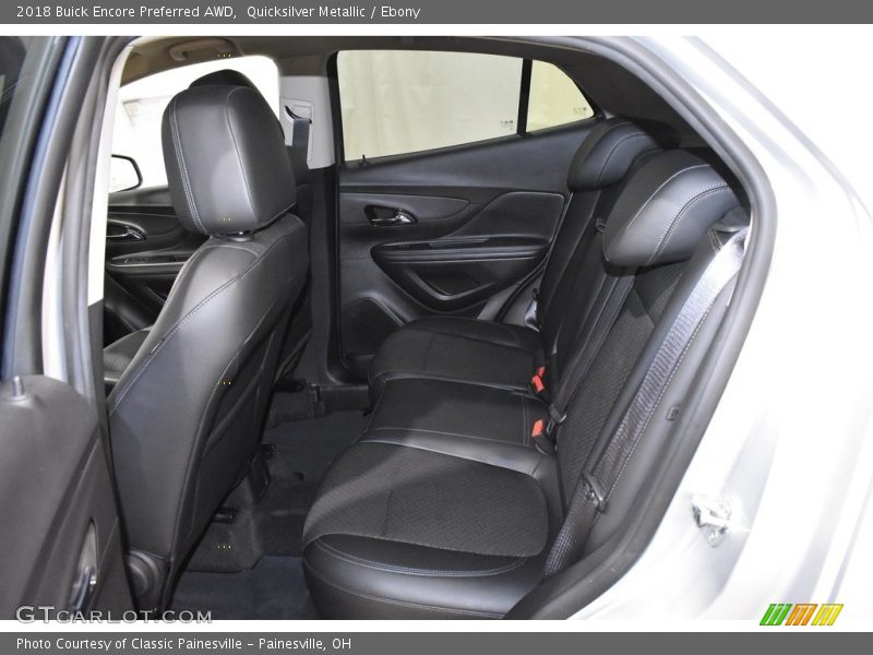 Quicksilver Metallic / Ebony 2018 Buick Encore Preferred AWD
