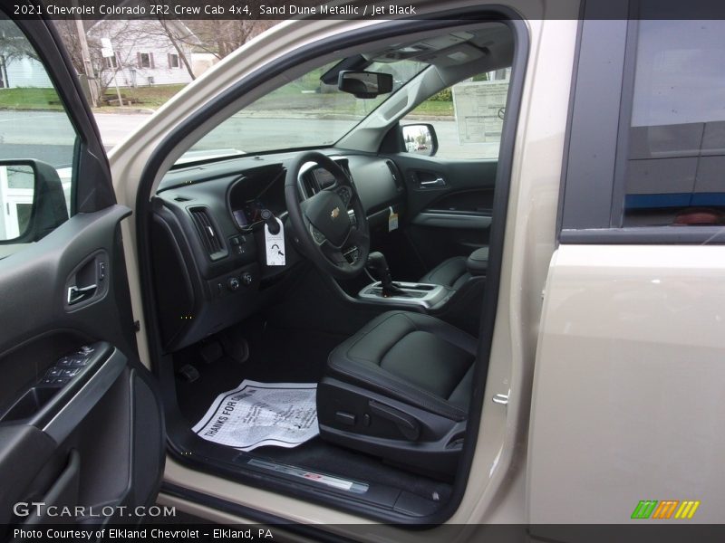 Sand Dune Metallic / Jet Black 2021 Chevrolet Colorado ZR2 Crew Cab 4x4
