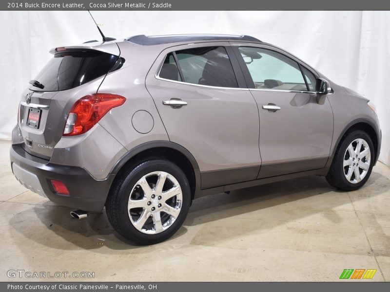 Cocoa Silver Metallic / Saddle 2014 Buick Encore Leather
