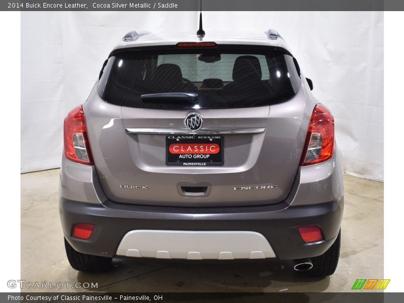Cocoa Silver Metallic / Saddle 2014 Buick Encore Leather