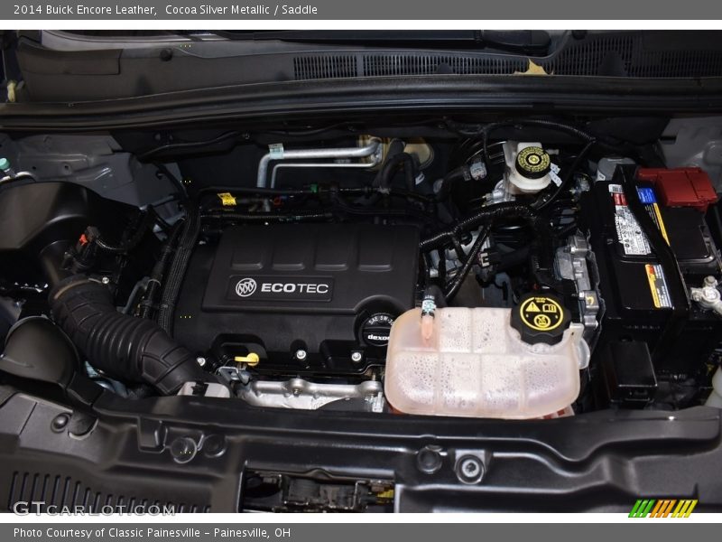 Cocoa Silver Metallic / Saddle 2014 Buick Encore Leather