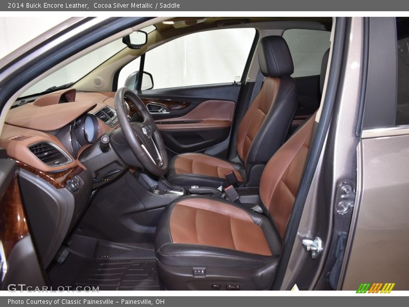Cocoa Silver Metallic / Saddle 2014 Buick Encore Leather