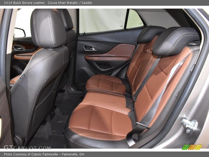 Cocoa Silver Metallic / Saddle 2014 Buick Encore Leather