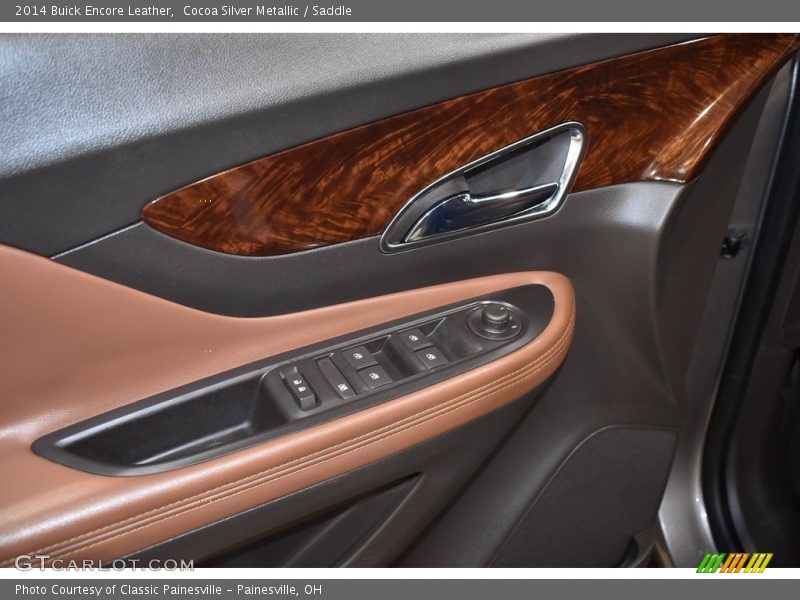 Cocoa Silver Metallic / Saddle 2014 Buick Encore Leather