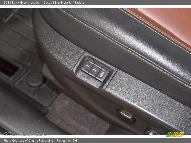 Cocoa Silver Metallic / Saddle 2014 Buick Encore Leather