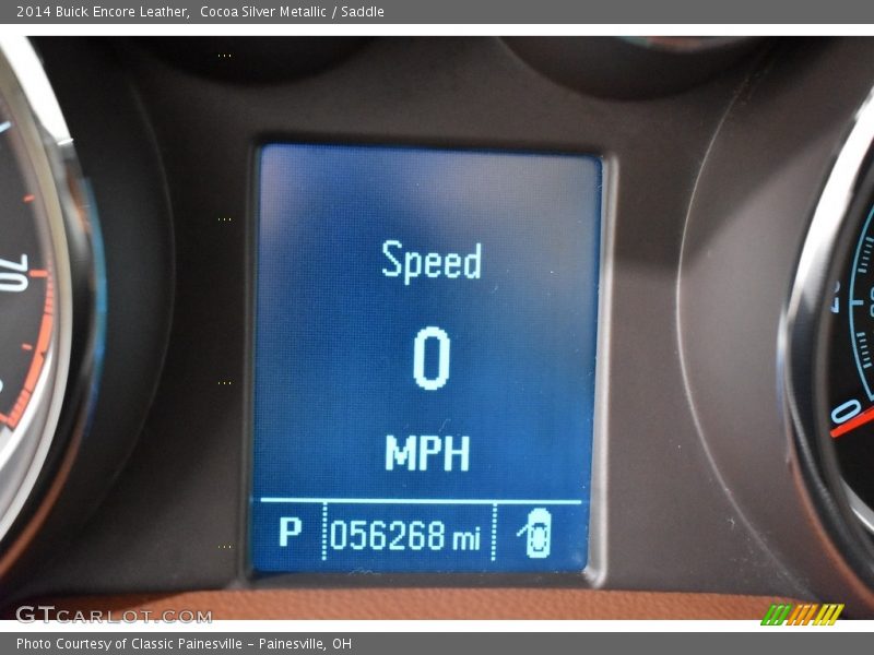 Cocoa Silver Metallic / Saddle 2014 Buick Encore Leather