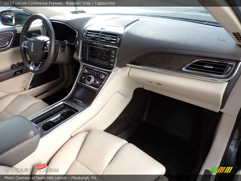 Dashboard of 2017 Continental Premier