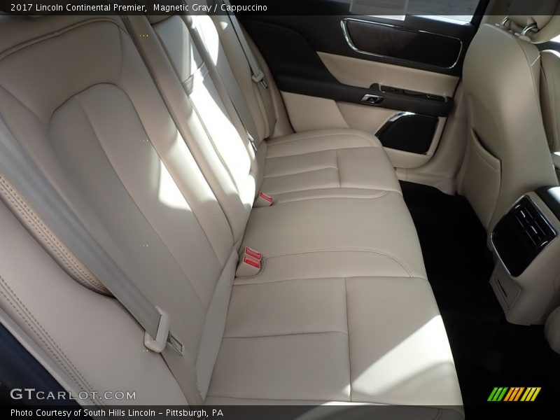 Rear Seat of 2017 Continental Premier