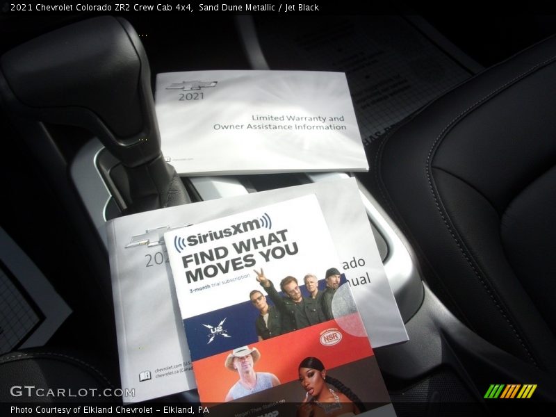 Sand Dune Metallic / Jet Black 2021 Chevrolet Colorado ZR2 Crew Cab 4x4