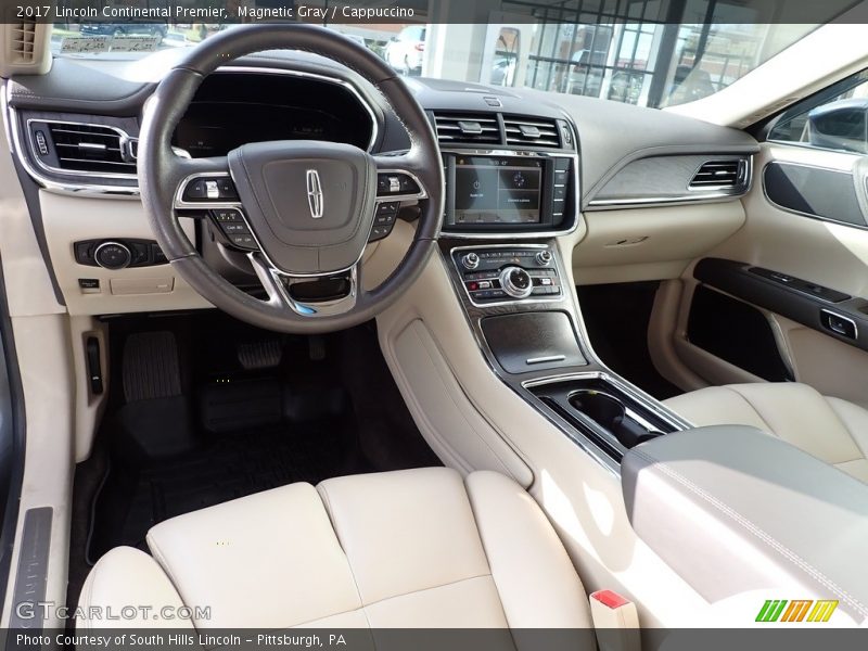  2017 Continental Premier Cappuccino Interior