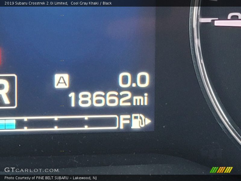 Cool Gray Khaki / Black 2019 Subaru Crosstrek 2.0i Limited