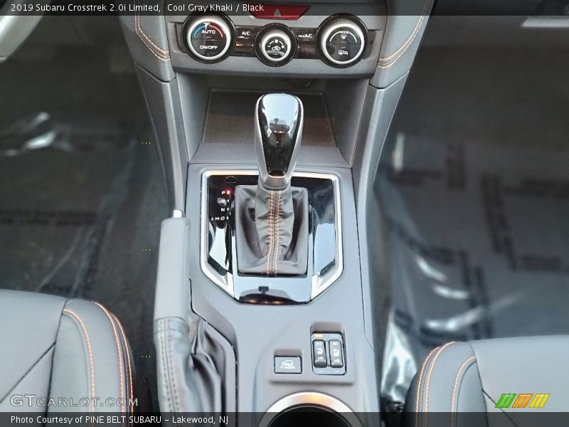 Cool Gray Khaki / Black 2019 Subaru Crosstrek 2.0i Limited