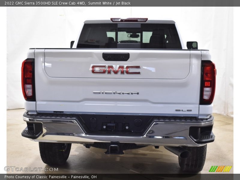 Summit White / Jet Black 2022 GMC Sierra 3500HD SLE Crew Cab 4WD