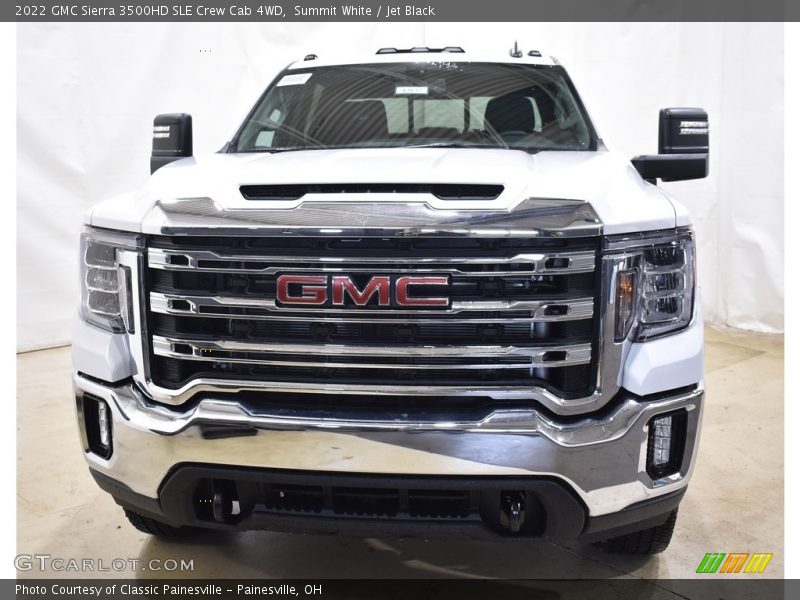 Summit White / Jet Black 2022 GMC Sierra 3500HD SLE Crew Cab 4WD