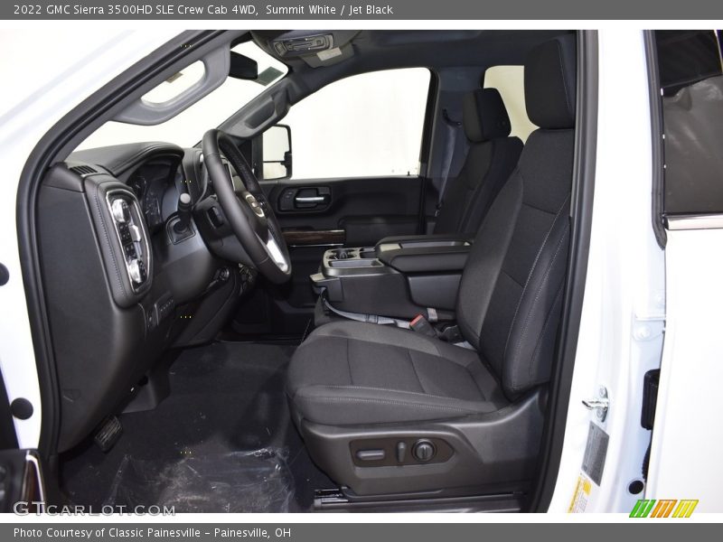 Summit White / Jet Black 2022 GMC Sierra 3500HD SLE Crew Cab 4WD