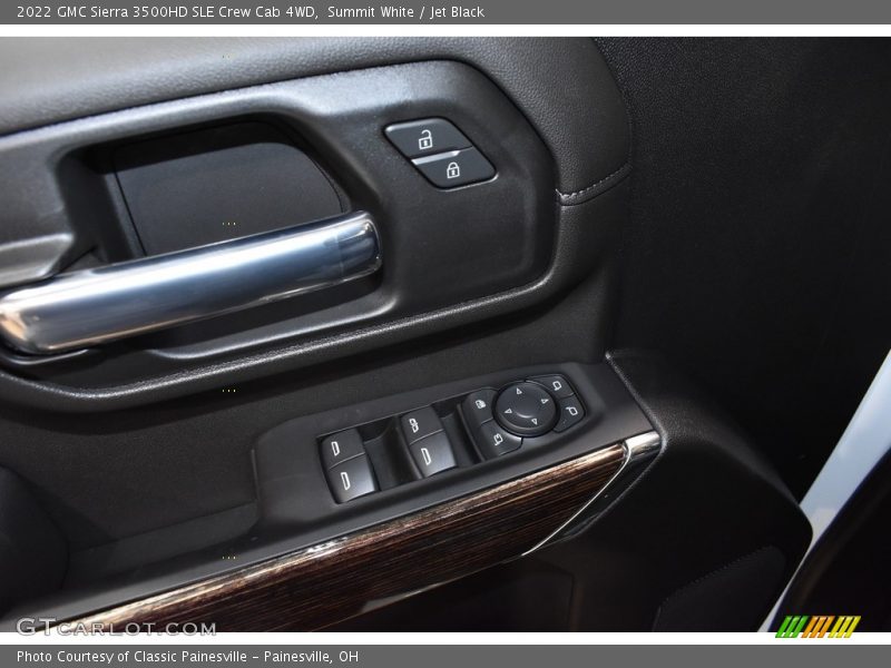 Summit White / Jet Black 2022 GMC Sierra 3500HD SLE Crew Cab 4WD