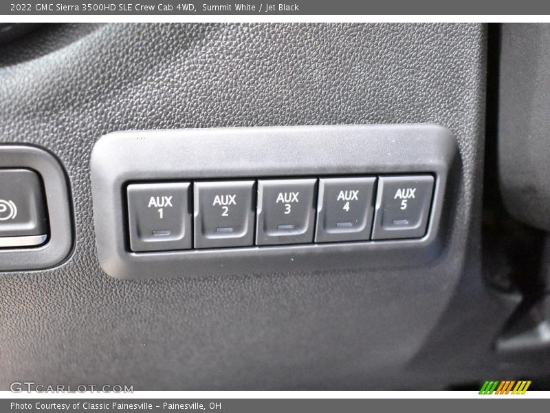 Summit White / Jet Black 2022 GMC Sierra 3500HD SLE Crew Cab 4WD