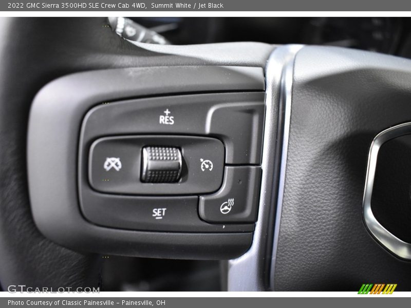 Summit White / Jet Black 2022 GMC Sierra 3500HD SLE Crew Cab 4WD