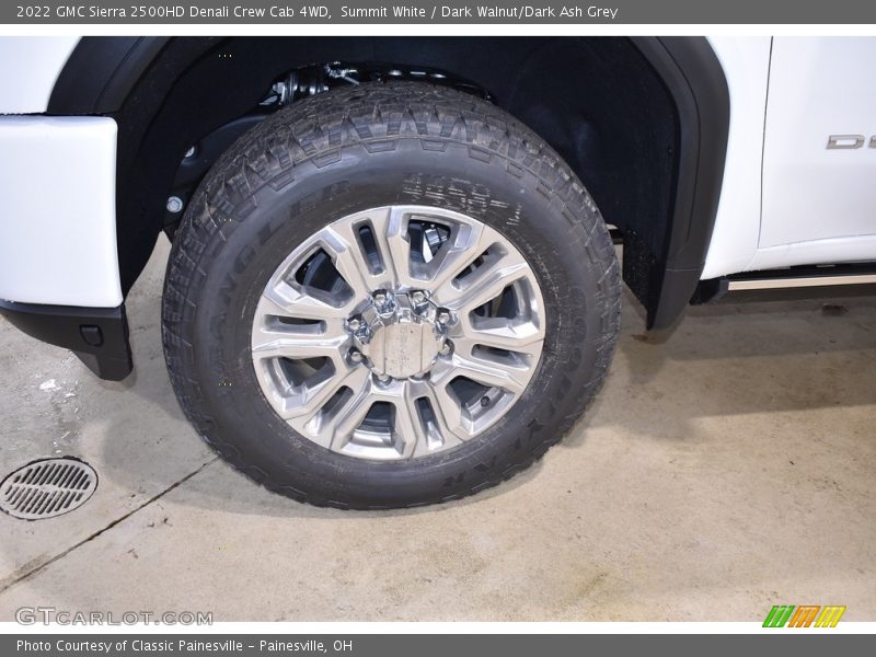 Summit White / Dark Walnut/Dark Ash Grey 2022 GMC Sierra 2500HD Denali Crew Cab 4WD