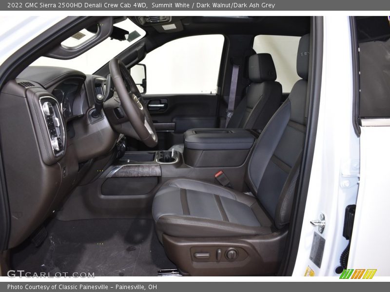 Summit White / Dark Walnut/Dark Ash Grey 2022 GMC Sierra 2500HD Denali Crew Cab 4WD