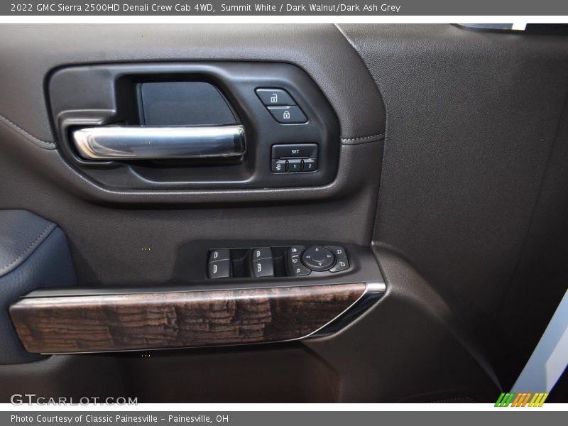 Summit White / Dark Walnut/Dark Ash Grey 2022 GMC Sierra 2500HD Denali Crew Cab 4WD