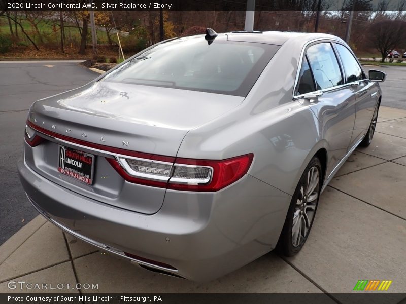 Silver Radiance / Ebony 2020 Lincoln Continental AWD