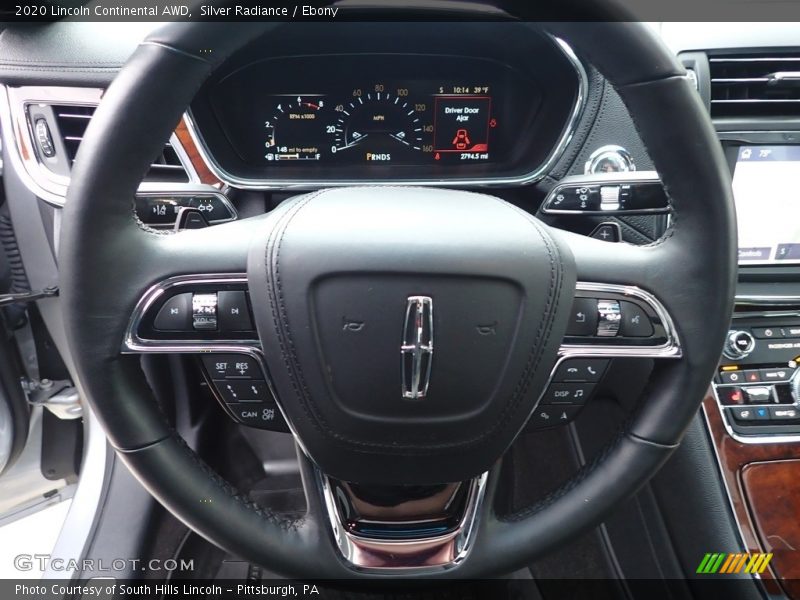 Silver Radiance / Ebony 2020 Lincoln Continental AWD
