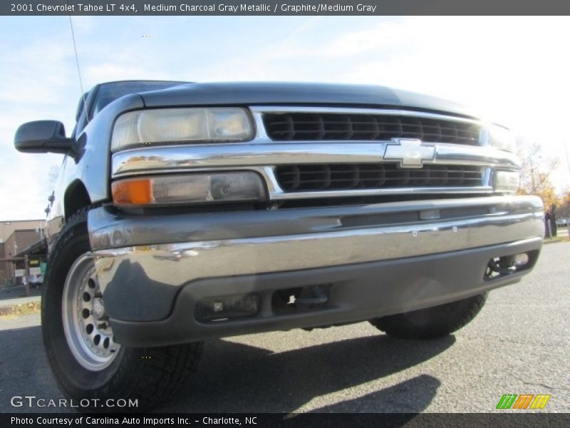Medium Charcoal Gray Metallic / Graphite/Medium Gray 2001 Chevrolet Tahoe LT 4x4