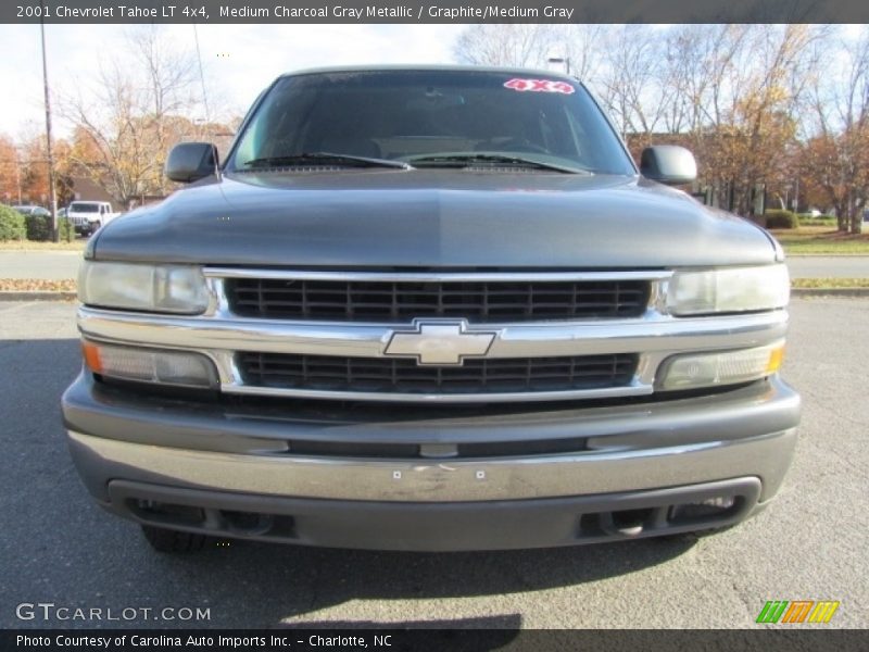 Medium Charcoal Gray Metallic / Graphite/Medium Gray 2001 Chevrolet Tahoe LT 4x4