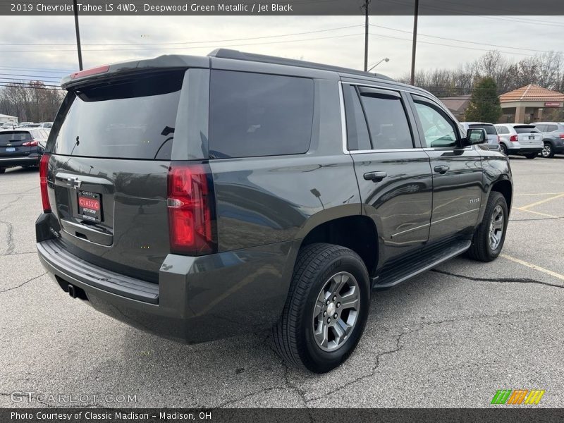 Deepwood Green Metallic / Jet Black 2019 Chevrolet Tahoe LS 4WD