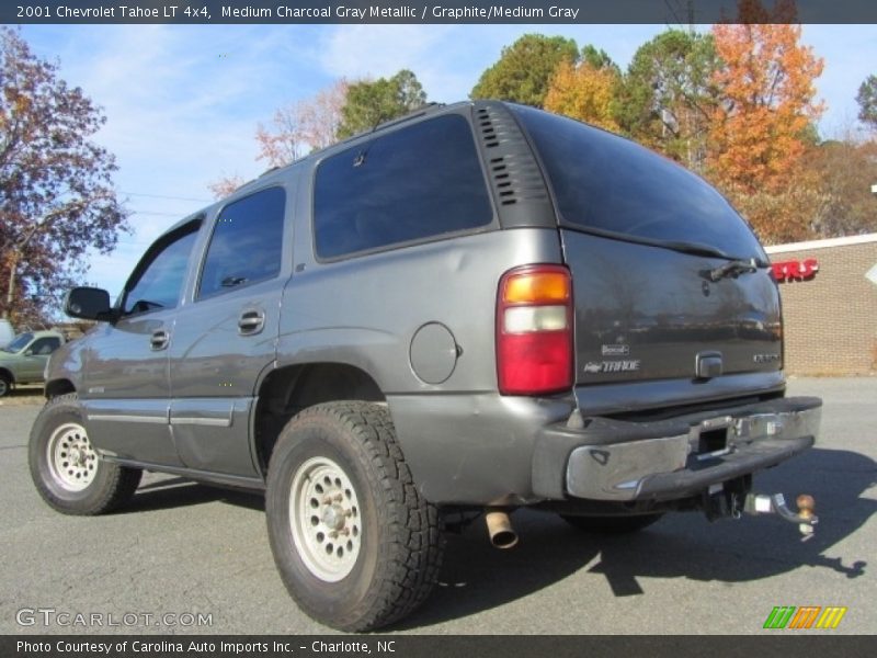 Medium Charcoal Gray Metallic / Graphite/Medium Gray 2001 Chevrolet Tahoe LT 4x4