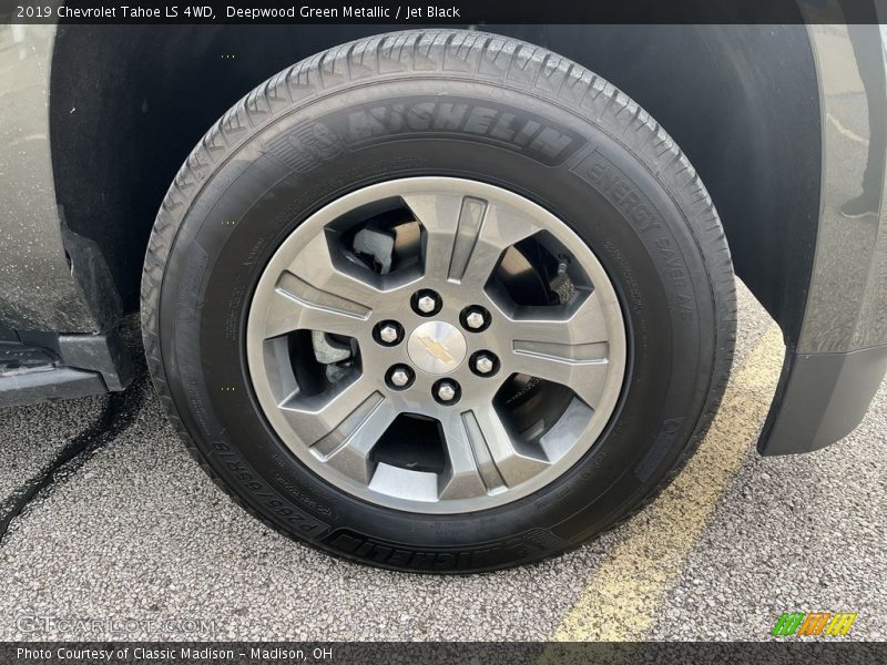 Deepwood Green Metallic / Jet Black 2019 Chevrolet Tahoe LS 4WD