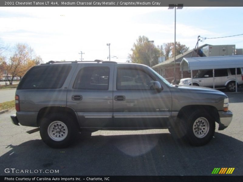 Medium Charcoal Gray Metallic / Graphite/Medium Gray 2001 Chevrolet Tahoe LT 4x4