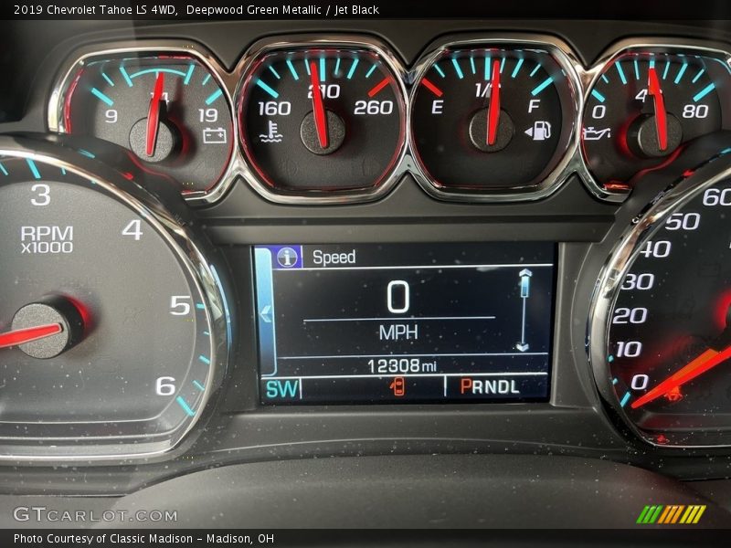 Deepwood Green Metallic / Jet Black 2019 Chevrolet Tahoe LS 4WD