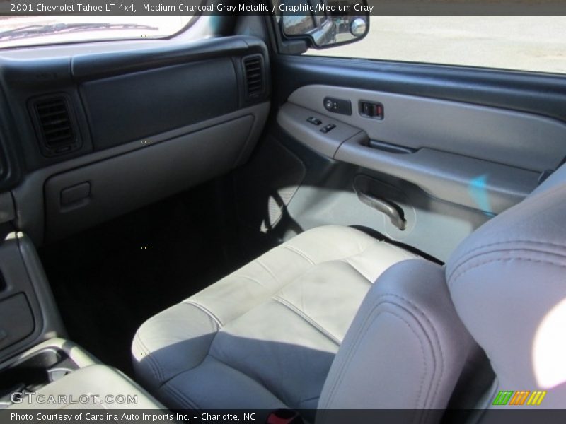 Medium Charcoal Gray Metallic / Graphite/Medium Gray 2001 Chevrolet Tahoe LT 4x4
