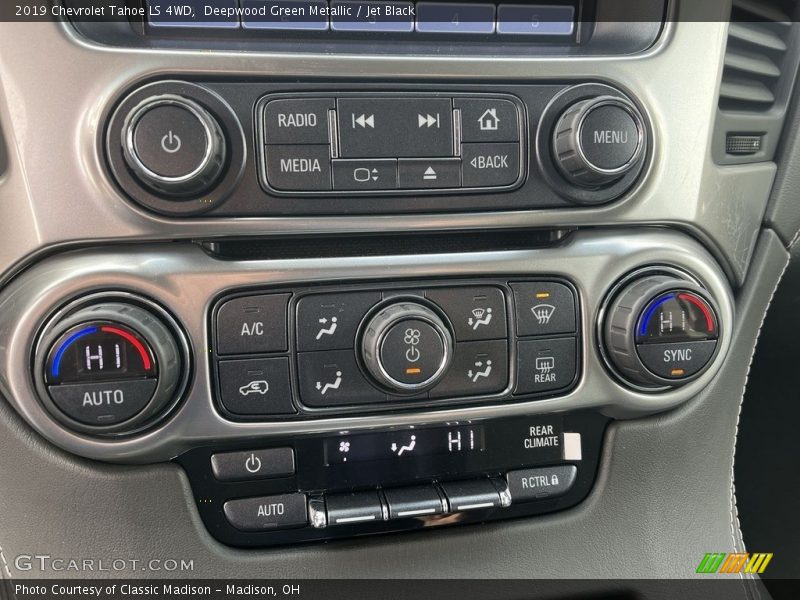 Deepwood Green Metallic / Jet Black 2019 Chevrolet Tahoe LS 4WD