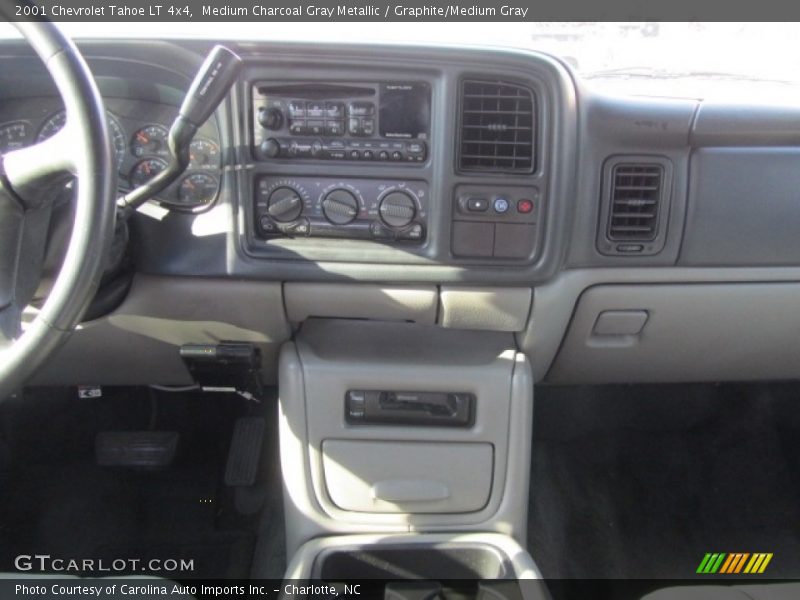 Medium Charcoal Gray Metallic / Graphite/Medium Gray 2001 Chevrolet Tahoe LT 4x4