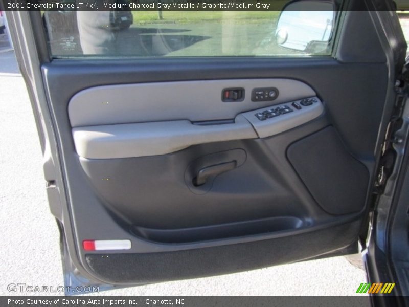 Medium Charcoal Gray Metallic / Graphite/Medium Gray 2001 Chevrolet Tahoe LT 4x4