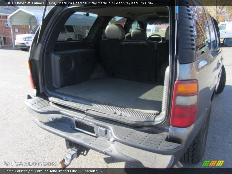 Medium Charcoal Gray Metallic / Graphite/Medium Gray 2001 Chevrolet Tahoe LT 4x4