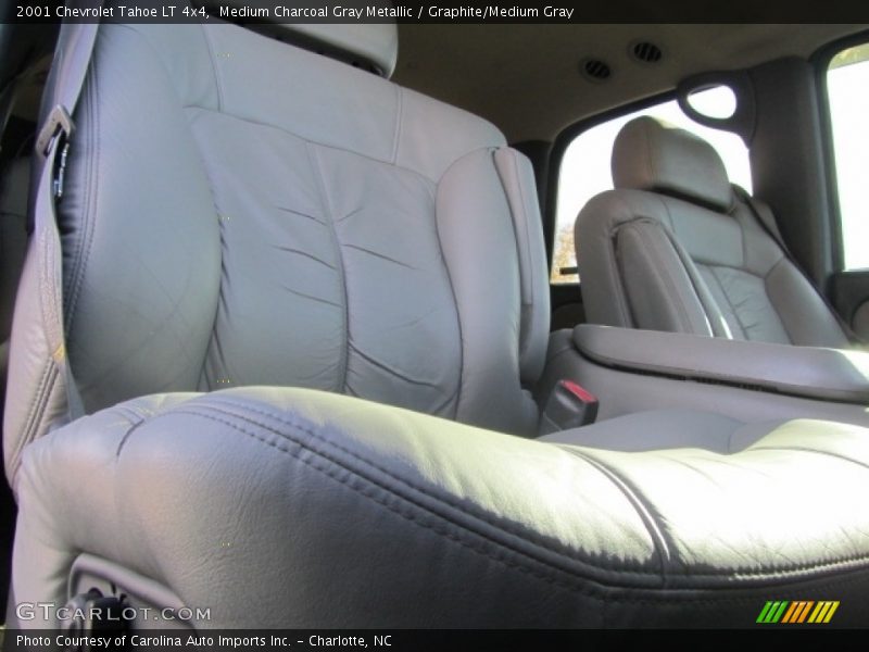 Medium Charcoal Gray Metallic / Graphite/Medium Gray 2001 Chevrolet Tahoe LT 4x4