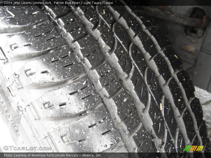 Patriot Blue Pearl / Light Taupe/Taupe 2004 Jeep Liberty Limited 4x4