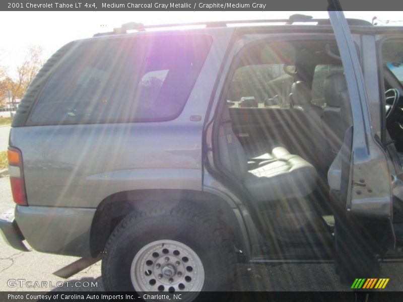 Medium Charcoal Gray Metallic / Graphite/Medium Gray 2001 Chevrolet Tahoe LT 4x4