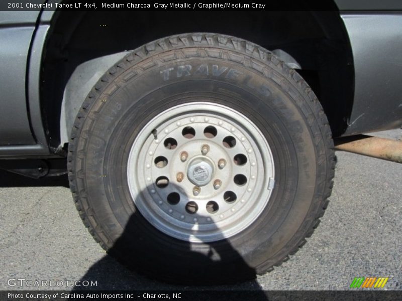 Medium Charcoal Gray Metallic / Graphite/Medium Gray 2001 Chevrolet Tahoe LT 4x4