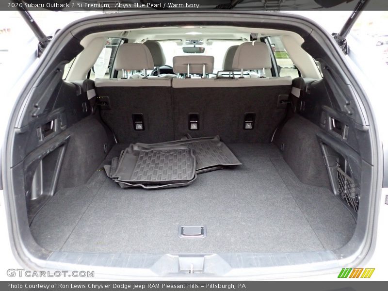Abyss Blue Pearl / Warm Ivory 2020 Subaru Outback 2.5i Premium